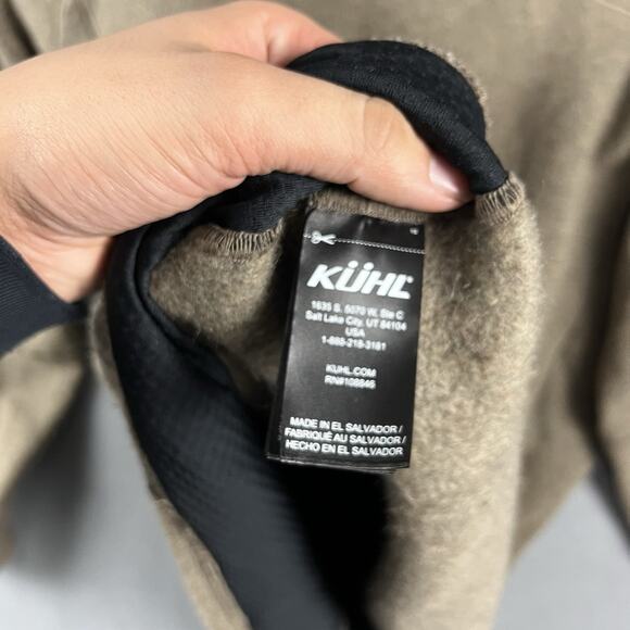 KUHL Interceptr Jacket Mens 2XL Gray Full Zip Fleece Hiking Outdoor Pockets - Picture 4 of 8